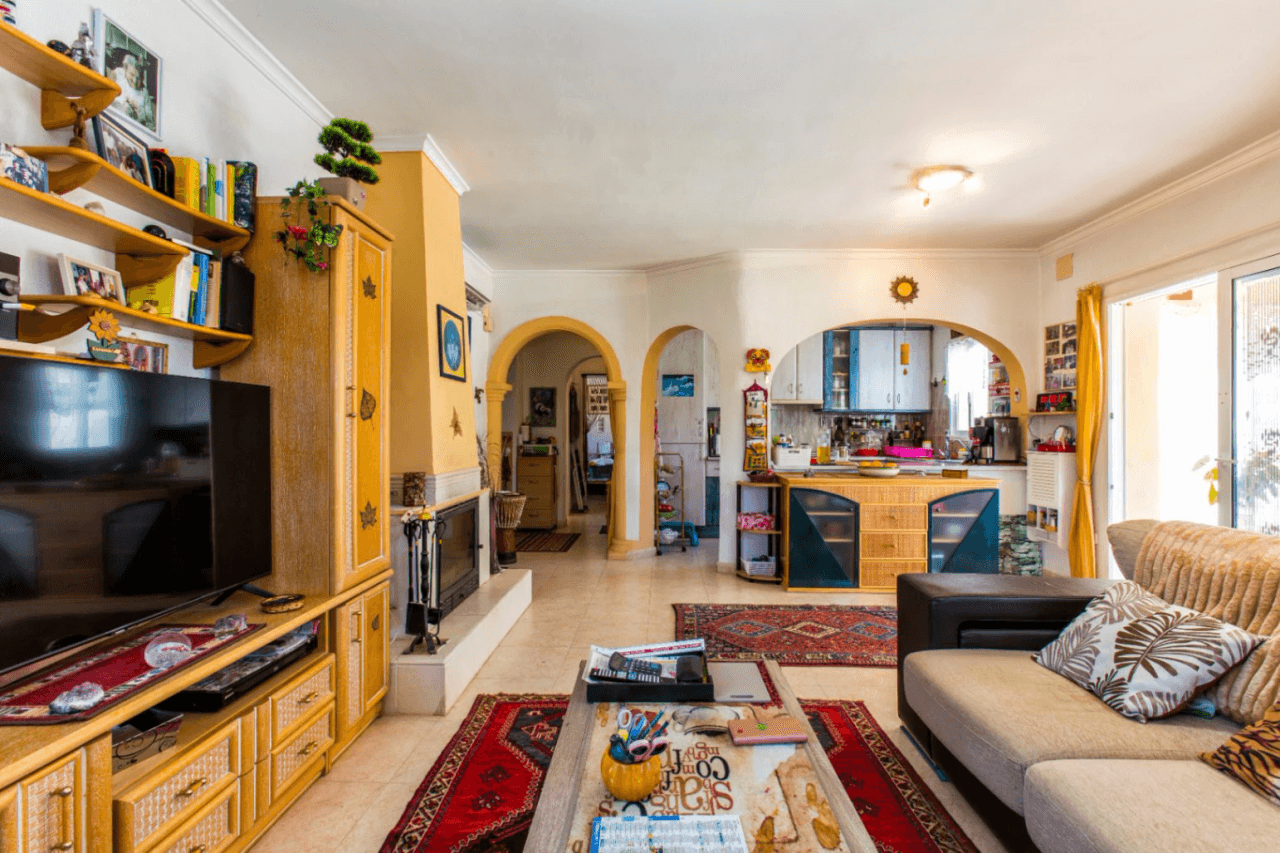 Villa tranquille avec vue sur la montagne à vendre à Calpe
