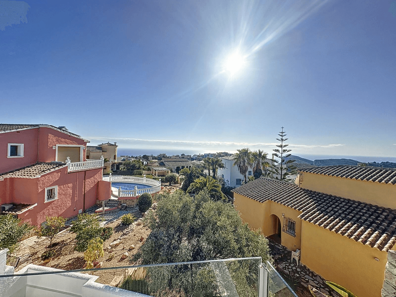Villa Cumbre del Sol avec vue sur la mer à Magnolias