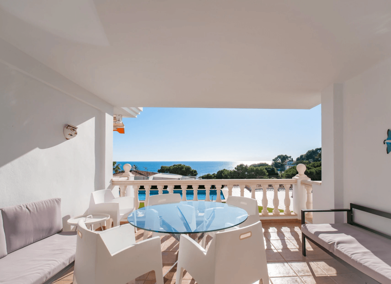 Appartement de charme avec vue imprenable sur la mer à Moraira