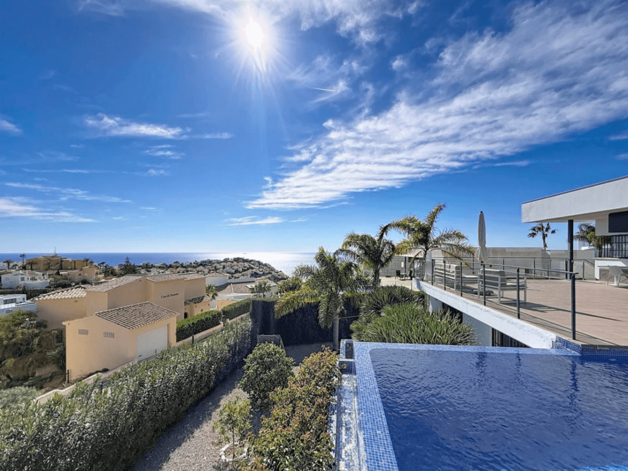 Cumbre del Sol Villa Moderne avec vue sur la mer