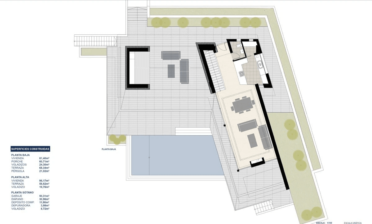 Chalet obra nueva en venta en Cansalades Javea, Costa Blanca