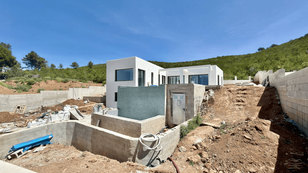 Villa moderne à vendre avec vues panoramiques à Javea