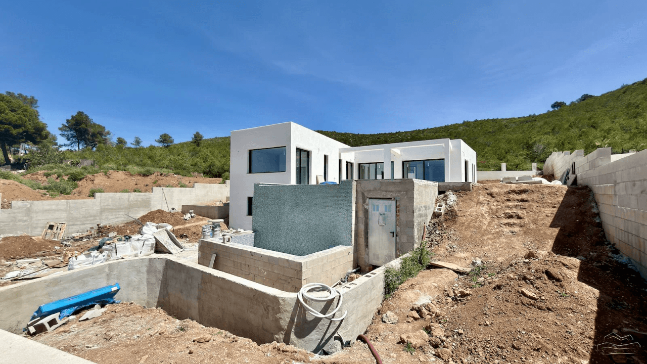 Villa moderne à vendre avec vues panoramiques à Javea