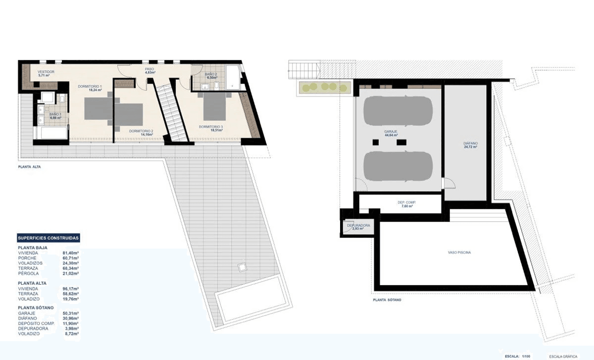 Chalet obra nueva en venta en Cansalades Javea, Costa Blanca