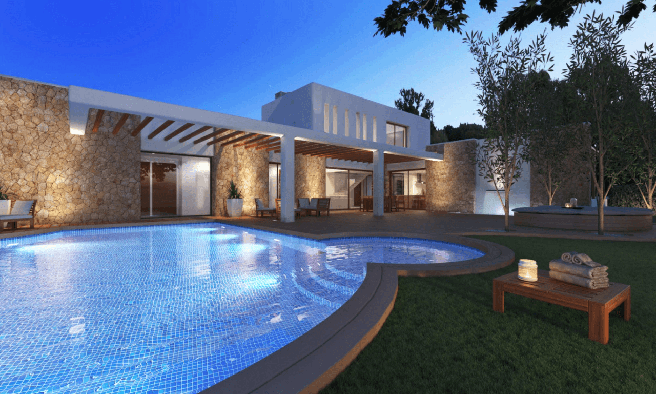 Villa de style Ibiza à vendre à Jávea | Lomas del Rey