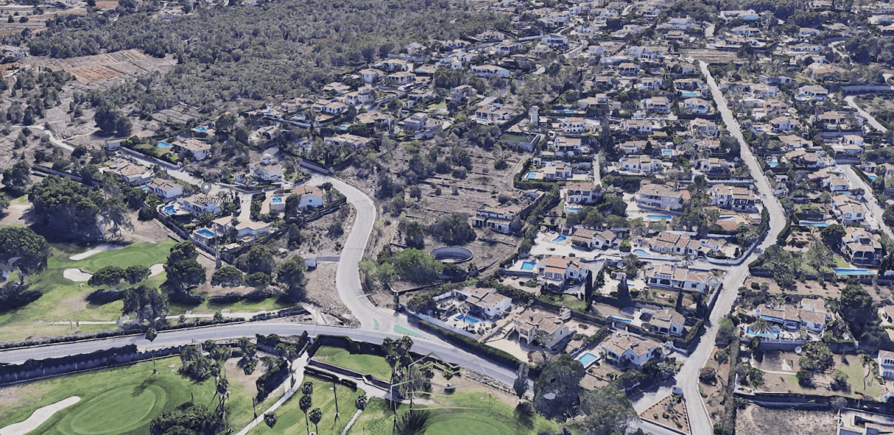 Parcela Urbana a la venta para desarrolo inmobiliario en Javea - Golf
