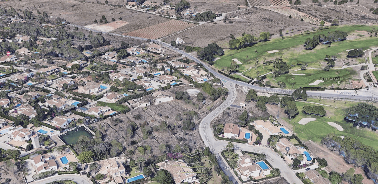 Parcela Urbana a la venta para desarrolo inmobiliario en Javea - Golf