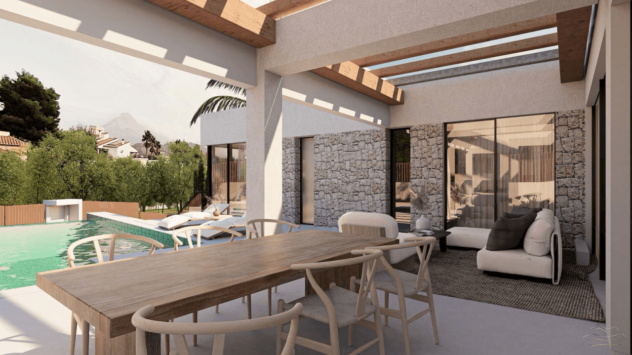 Villa moderne à vendre avec vues panoramiques à Javea