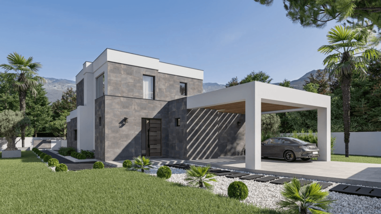 Villa moderne à vendre dans l'urbanisation La Guardia Park - Javea