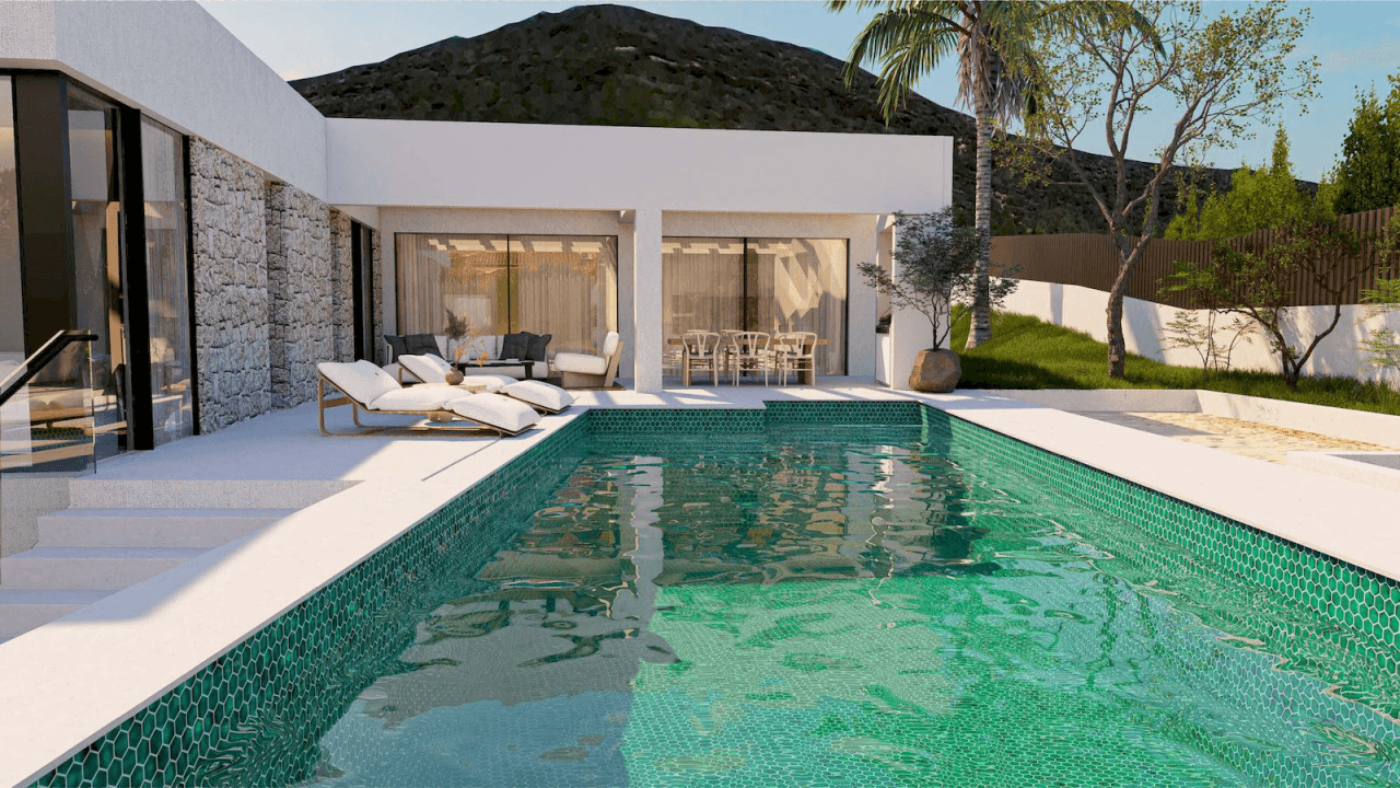 Villa moderne à vendre avec vues panoramiques à Javea