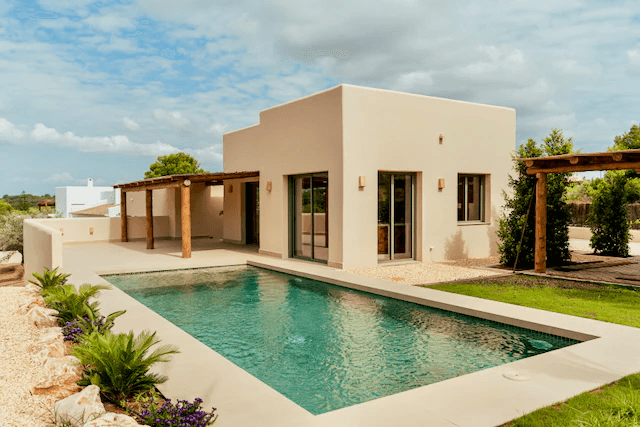 Villa de style méditerranéen ibicain à vendre à Lomas Del Rey Jávea, Costa Blanca
