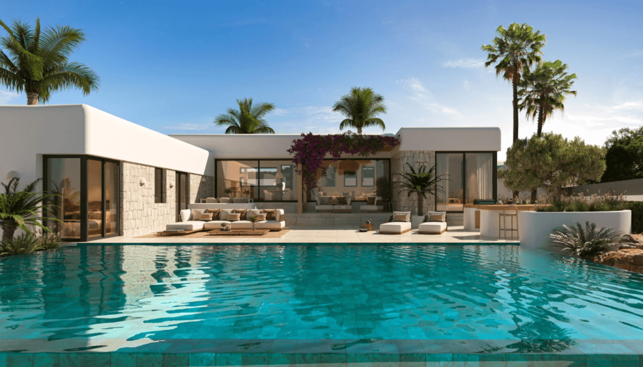 Chalet estilo Ibicenco en venta en Jávea | Lomas del Rey