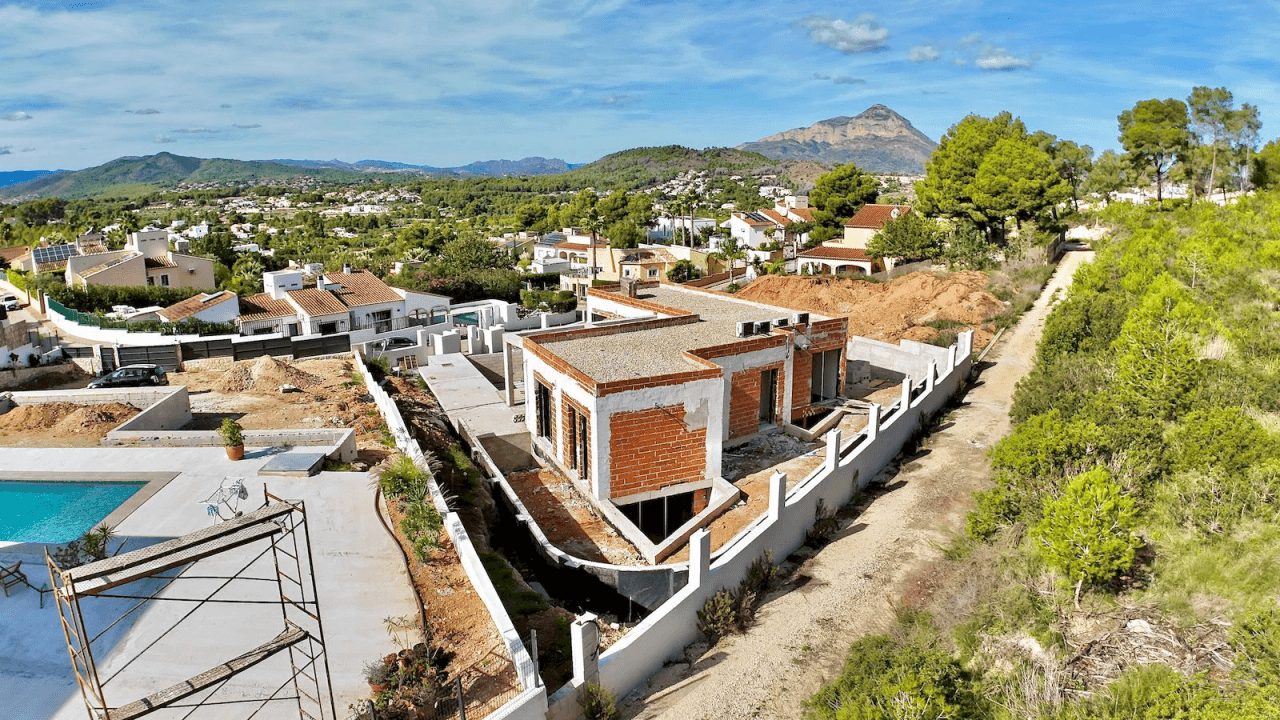 Villa moderne à vendre avec vues panoramiques à Javea