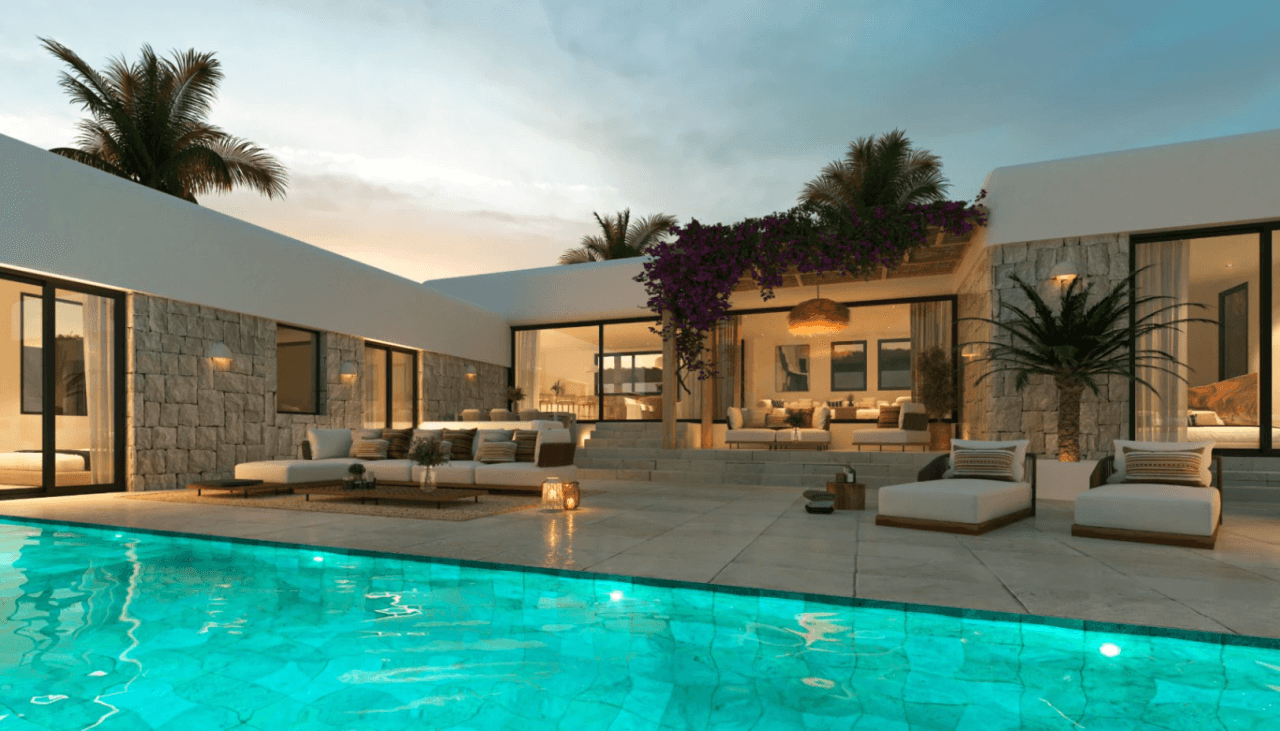 Villa de style ibicenco à vendre à Jávea | Lomas del Rey
