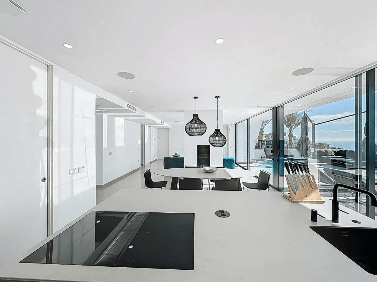 Cumbre del Sol modern luxury villa with panoramic views