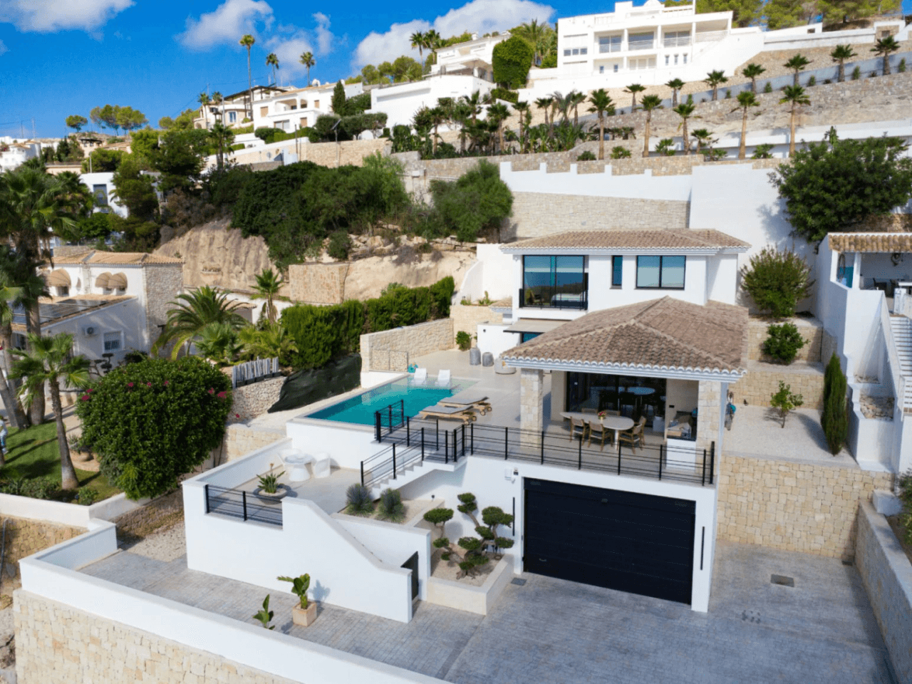 Lujo, Villa, Confort y Vistas Espectaculares en Benissa.