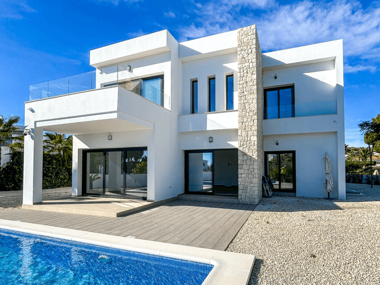 New Build Villa in Benissa with Private Pool and Sea Views