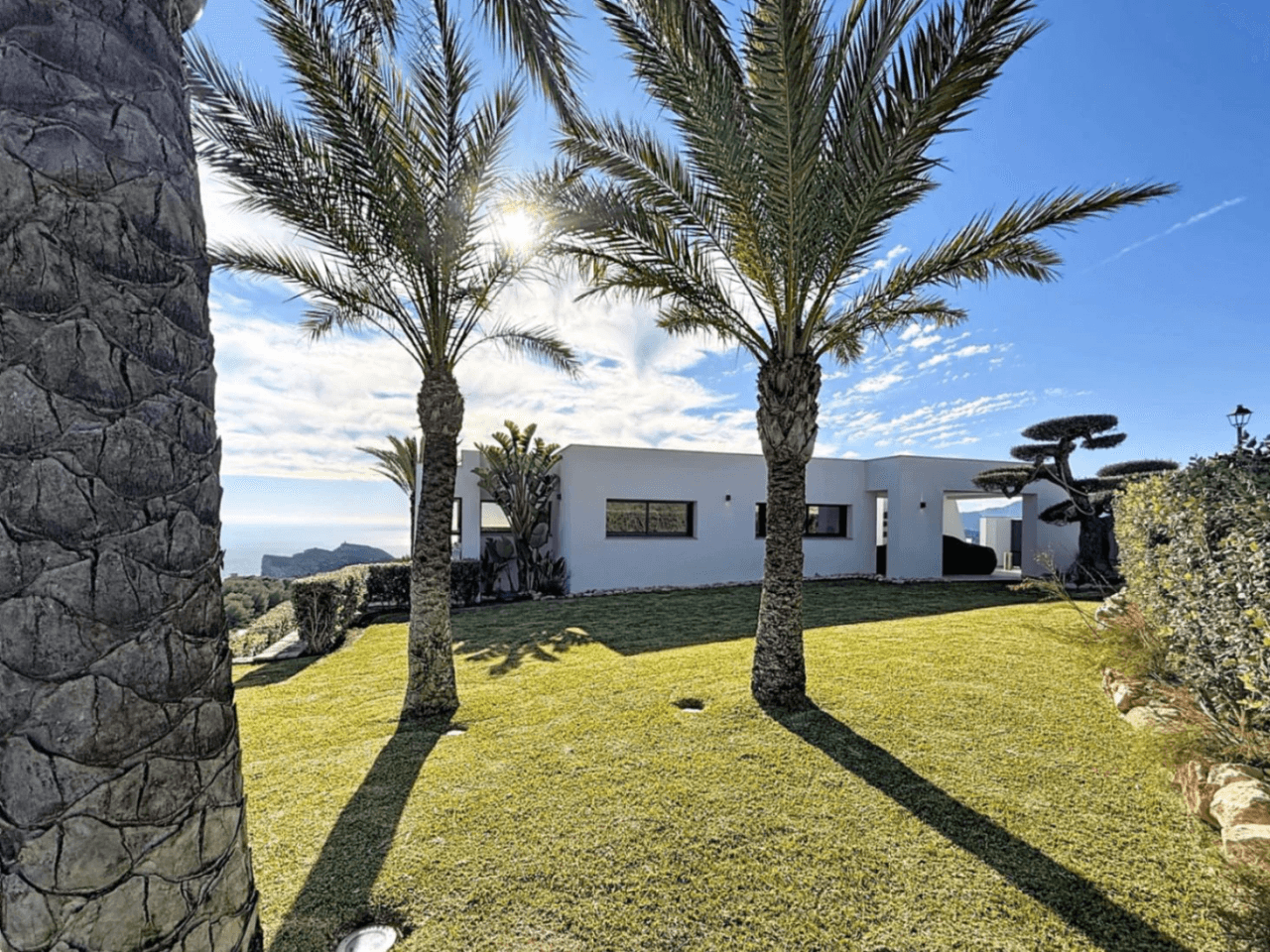 Cumbre del Sol modern luxury villa with panoramic views