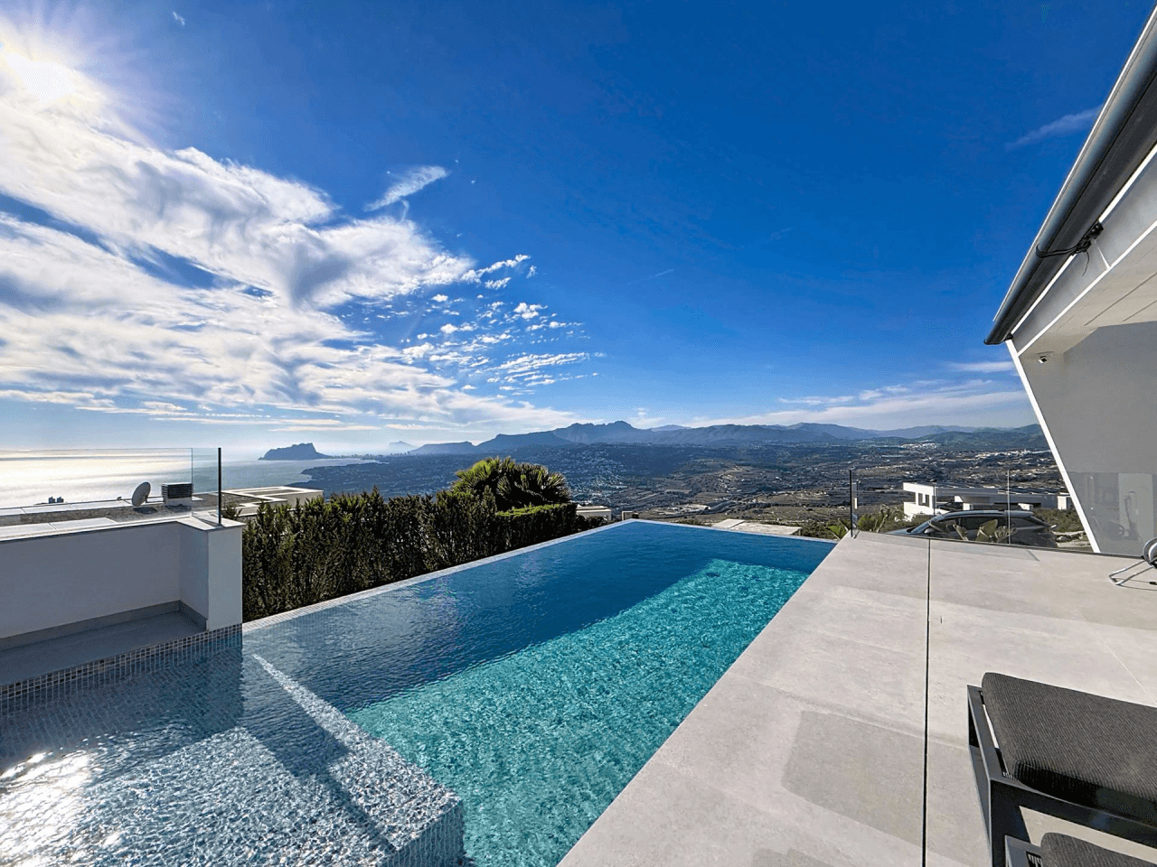 Cumbre del Sol modern luxury villa with panoramic views