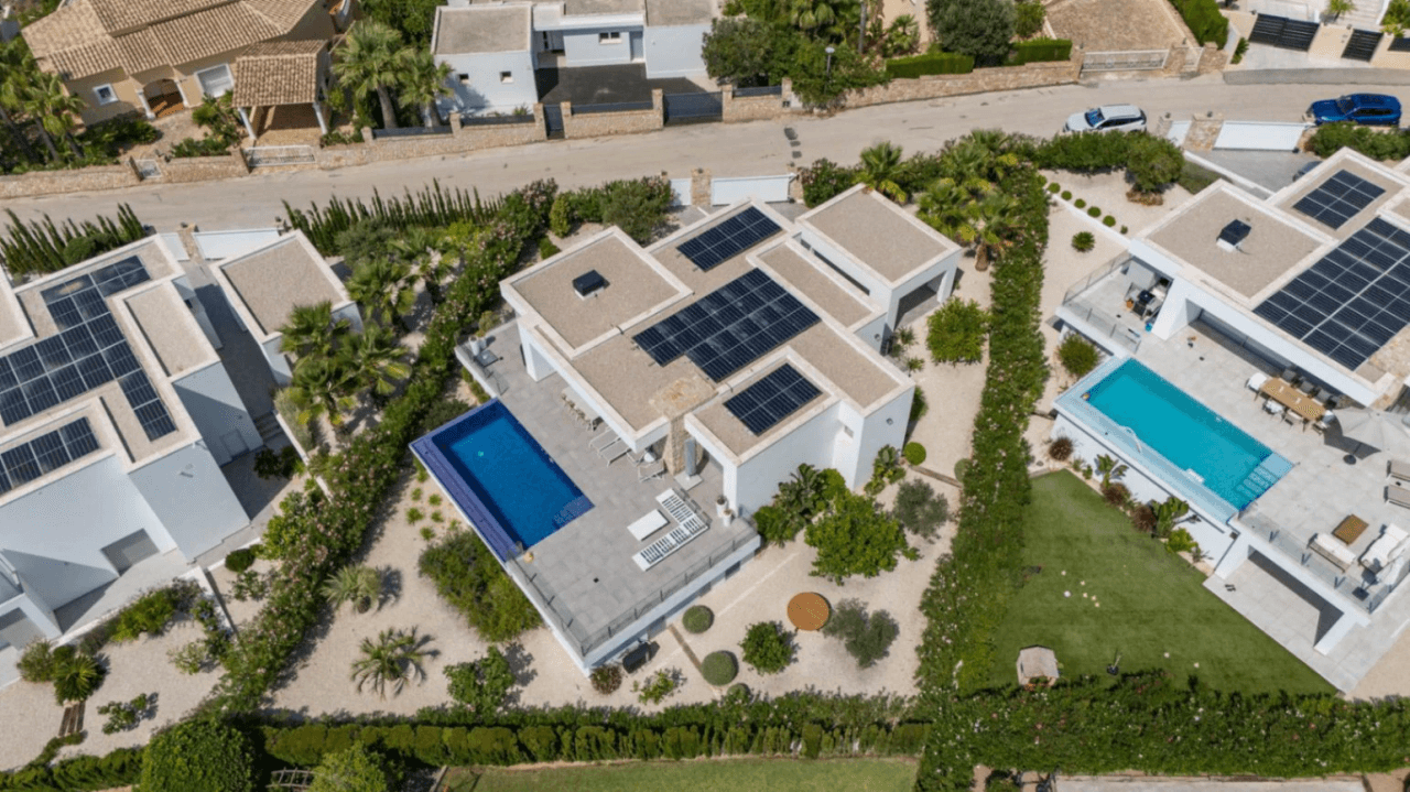 Cumbre del Sol Villa moderna con vistas al mar