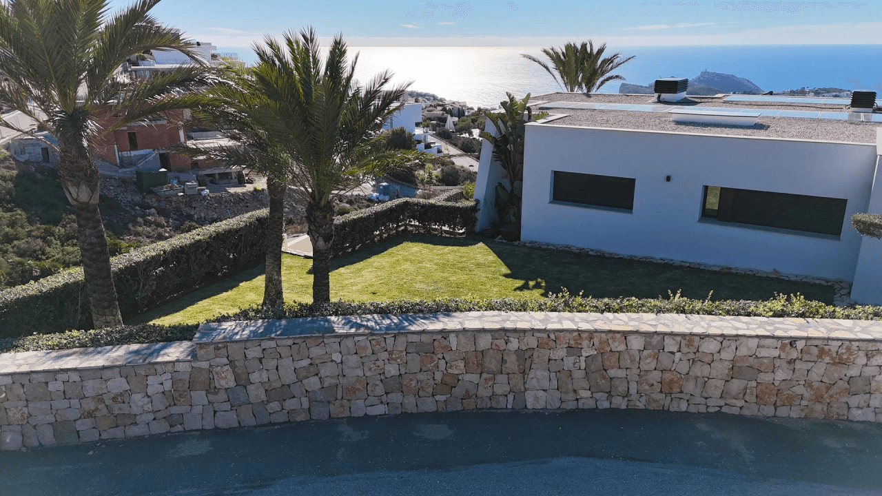 Cumbre del Sol modern luxury villa with panoramic views