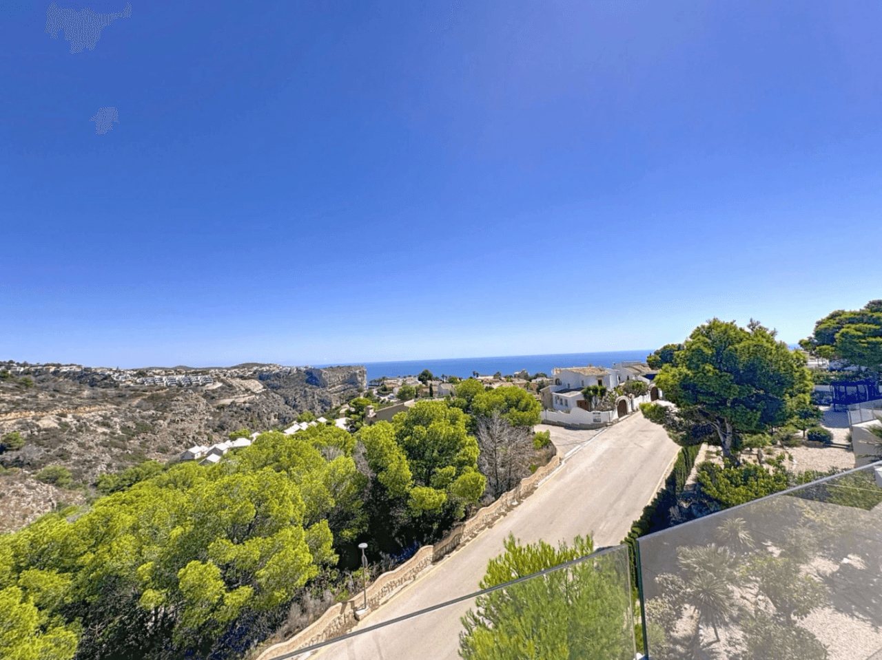 Cumbre del Sol villa moderna con vistas al mar y piscina privada
