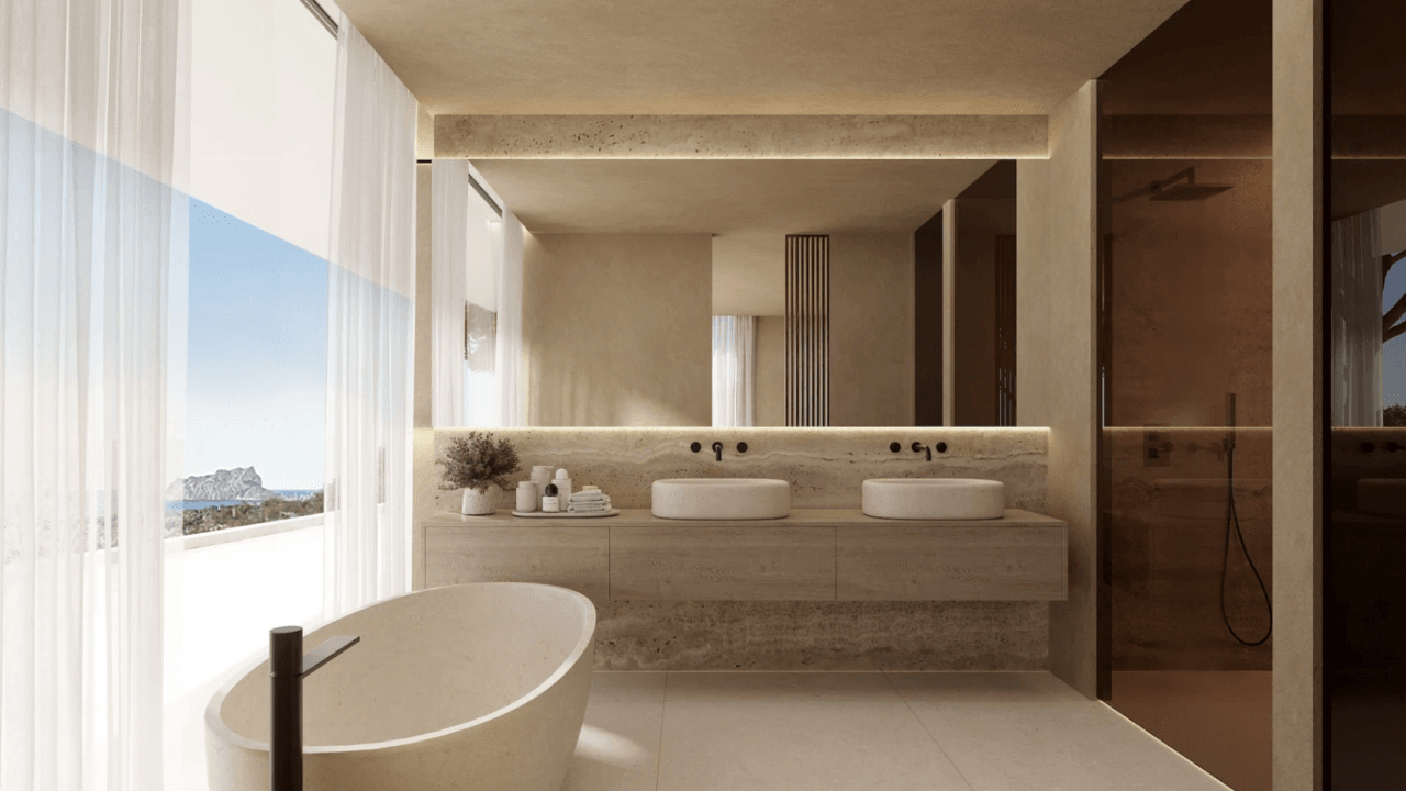 Contemporary Design Villa with Panoramic Sea Views in Montemar, Benissa