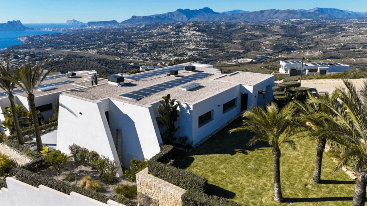 Cumbre del Sol modern luxury villa with panoramic views