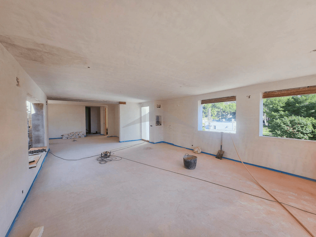 Chalet de obra nueva en El Portet, Moraira.