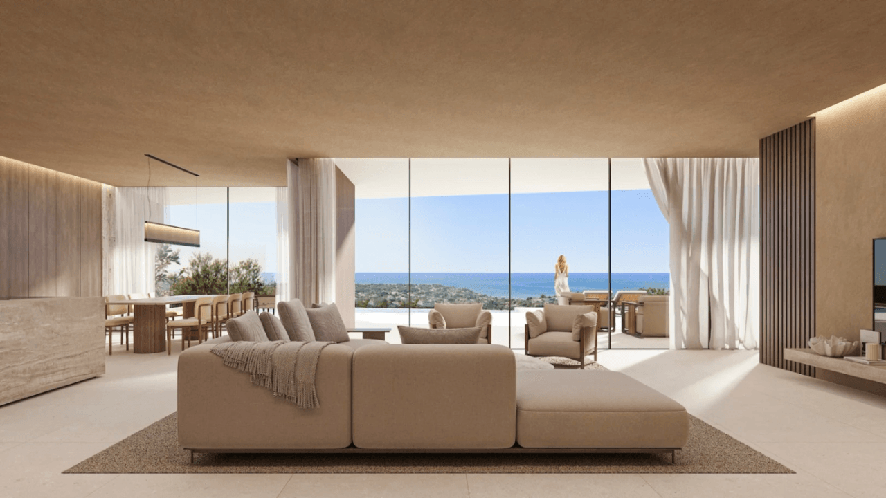 Contemporary Design Villa with Panoramic Sea Views in Montemar, Benissa
