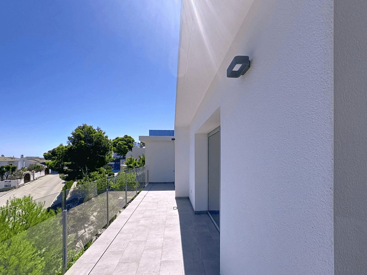 Cumbre del Sol villa moderna con vistas al mar y piscina privada