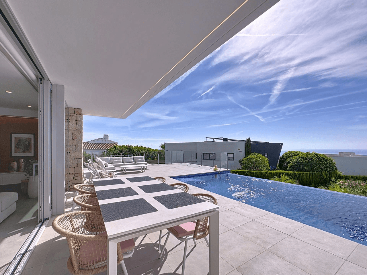 Cumbre del Sol Villa moderna con vistas al mar