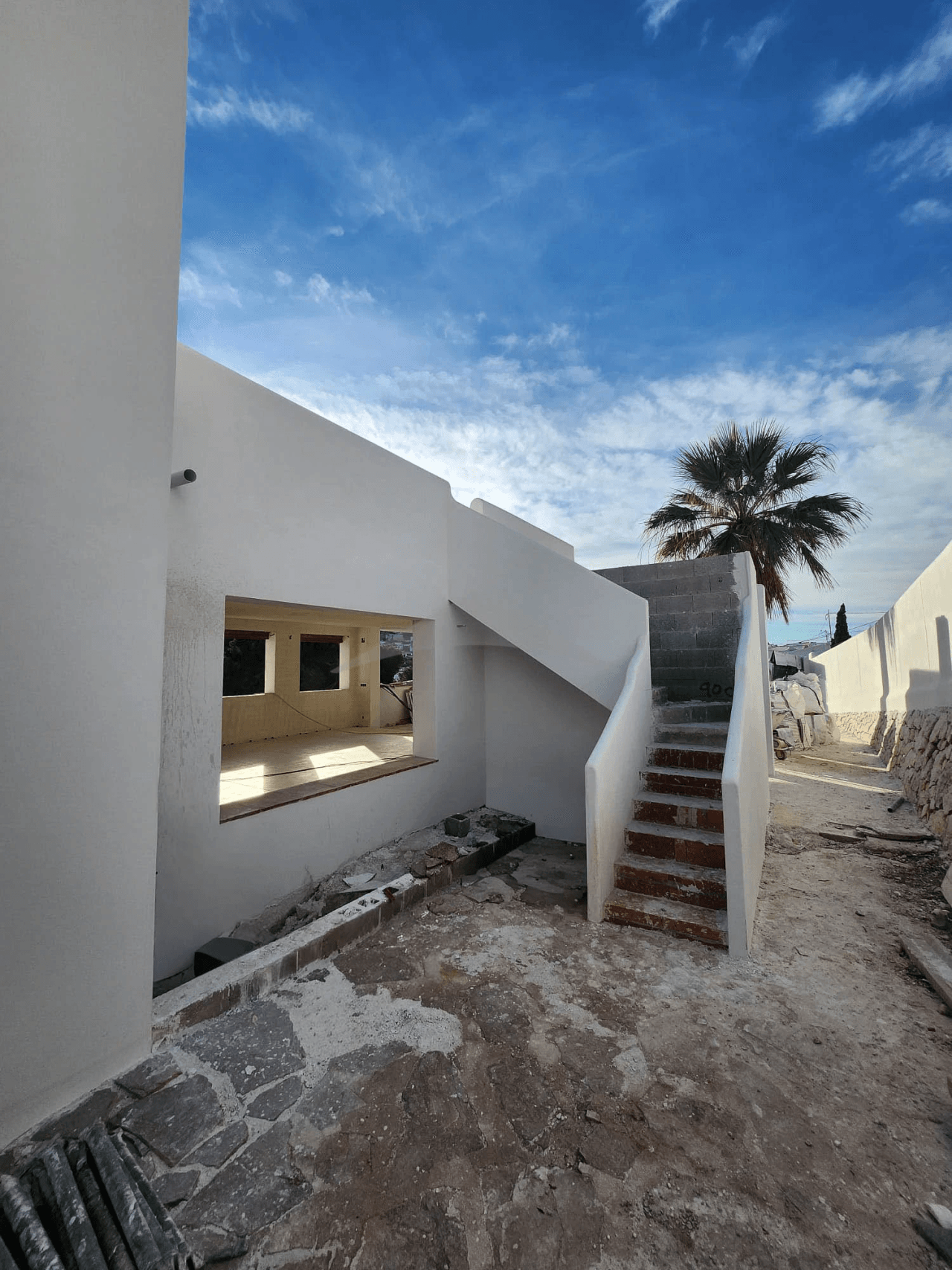 Chalet de obra nueva en El Portet, Moraira.
