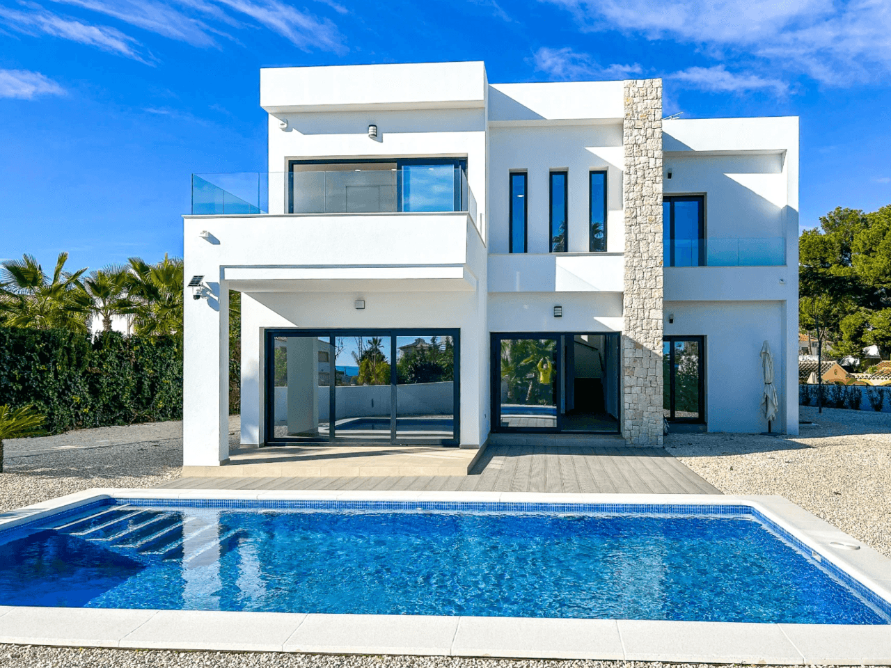 New Build Villa in Benissa with Private Pool and Sea Views