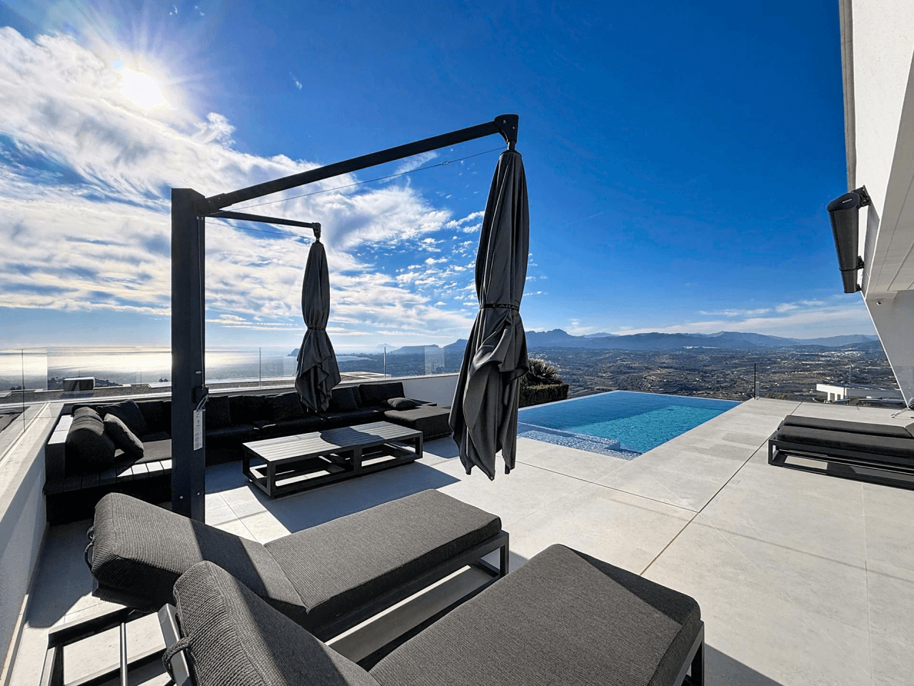 Cumbre del Sol modern luxury villa with panoramic views