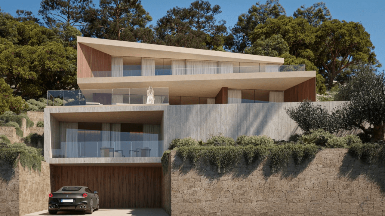 Villa de Diseño Contemporáneo con Vistas Panorámicas al Mar en Montemar, Benissa