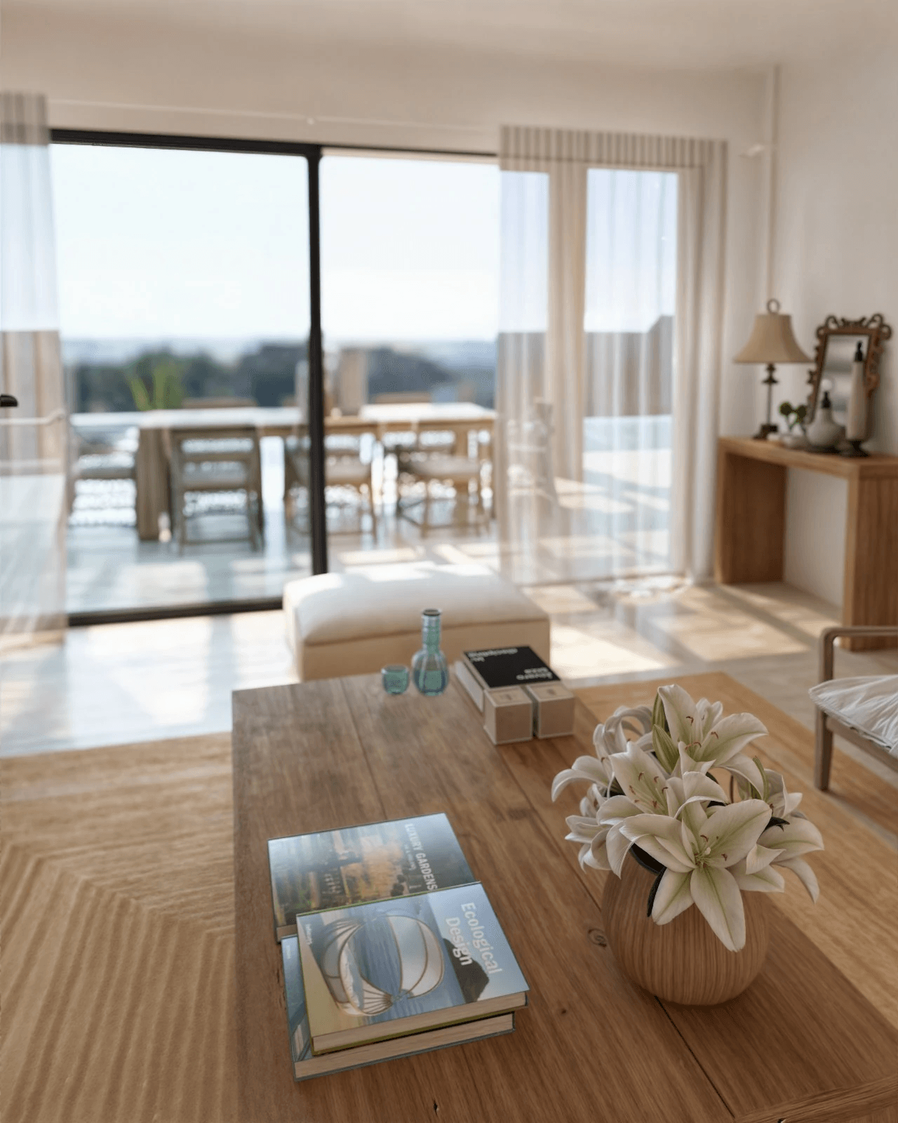 Exclusive Ibiza-style new build villa in Benissa with panoramic views and luxury amenities.