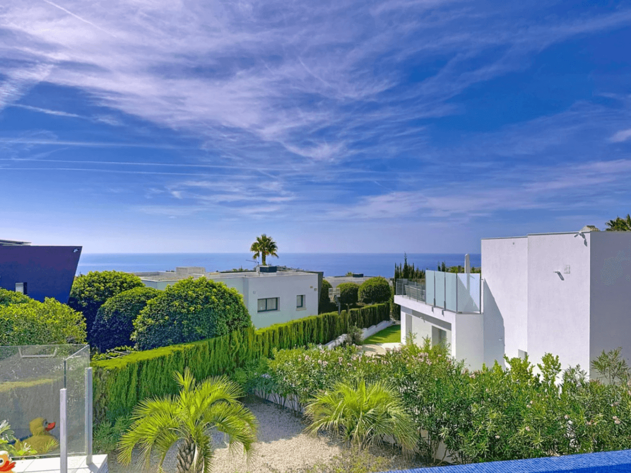 Cumbre del Sol Villa moderna con vistas al mar