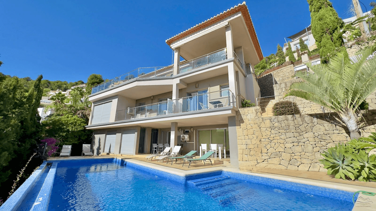 Moderne Villa zu verkaufen in La Corona mit Meerblick - Javea