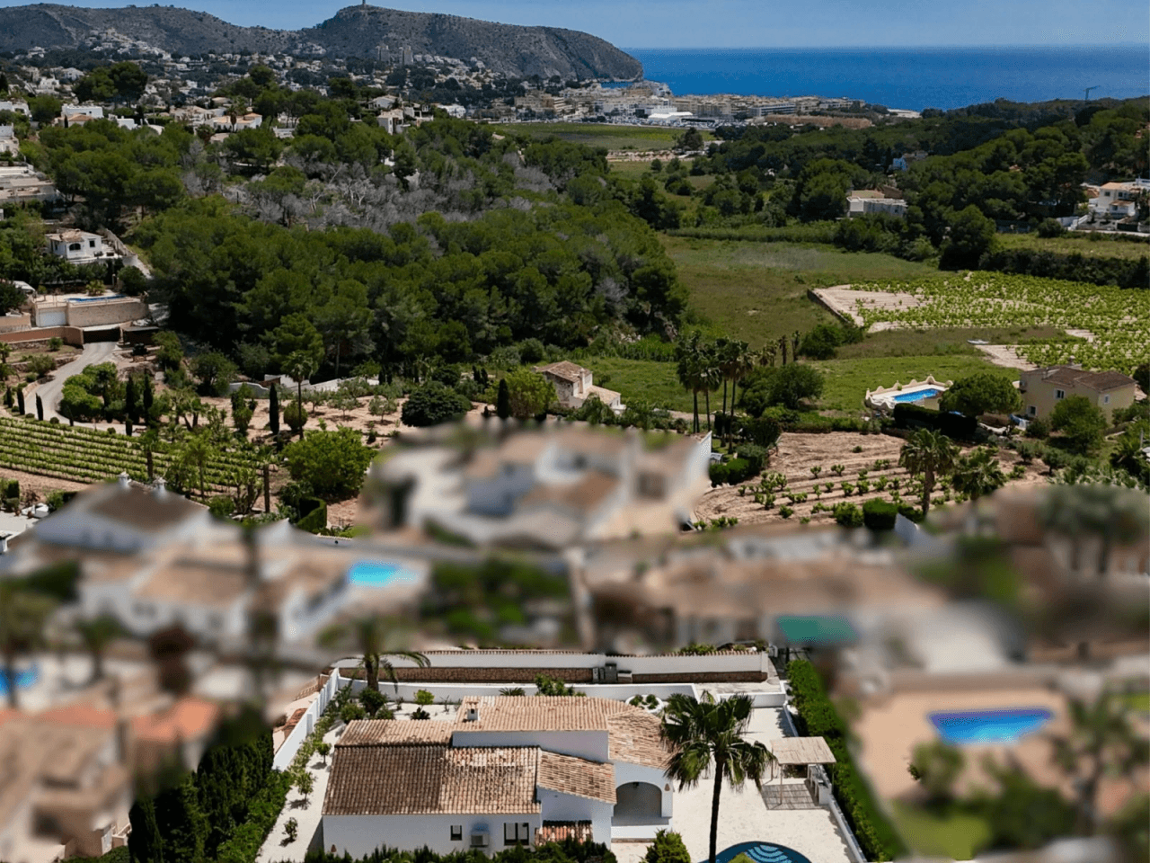 Chalet/Villa en venta en Moraira