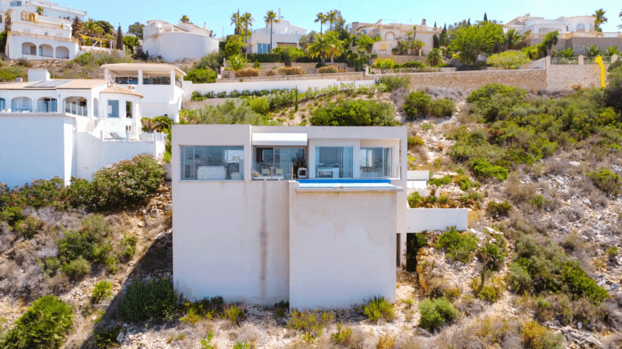 Cumbre del Sol villa de lujo moderno con vistas al mar