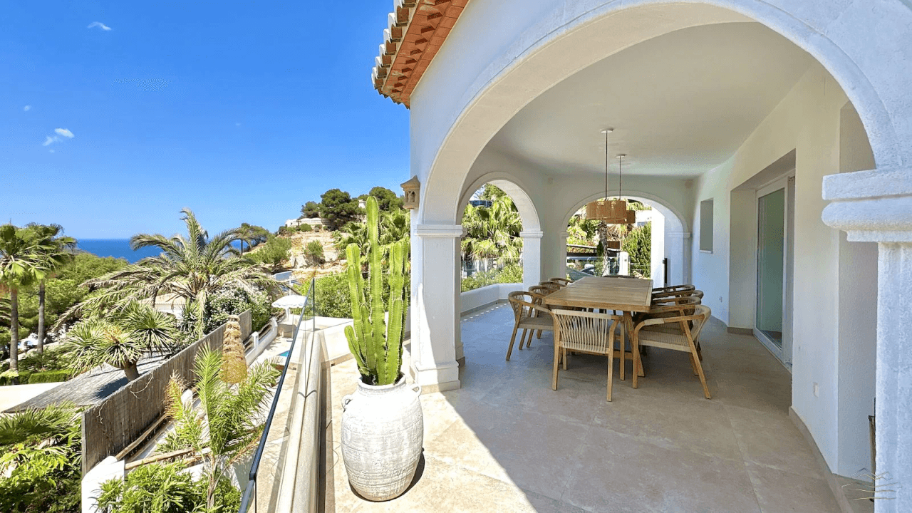 Villa zum Verkauf mit Meerblick in Balcon al Mar - Javea