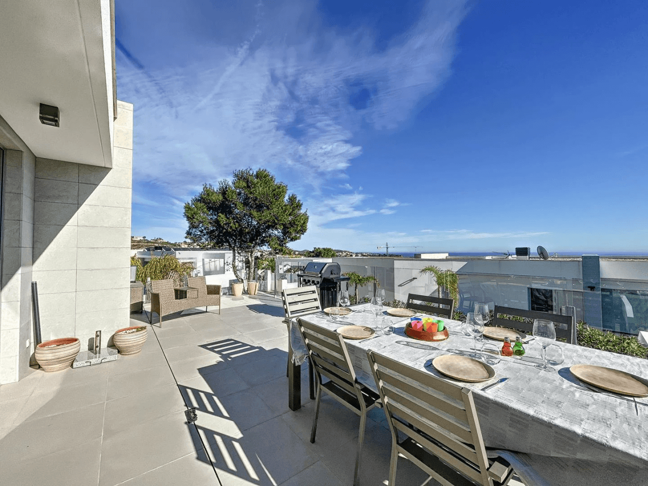 Cumbre del Sol villa de lujo moderno con vistas panorámicas al mar