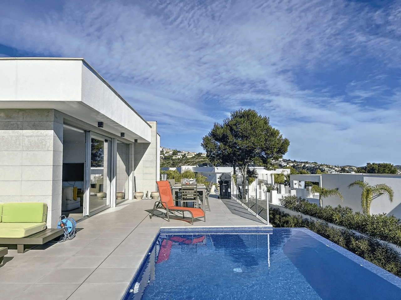 Cumbre del Sol villa de lujo moderno con vistas panorámicas al mar