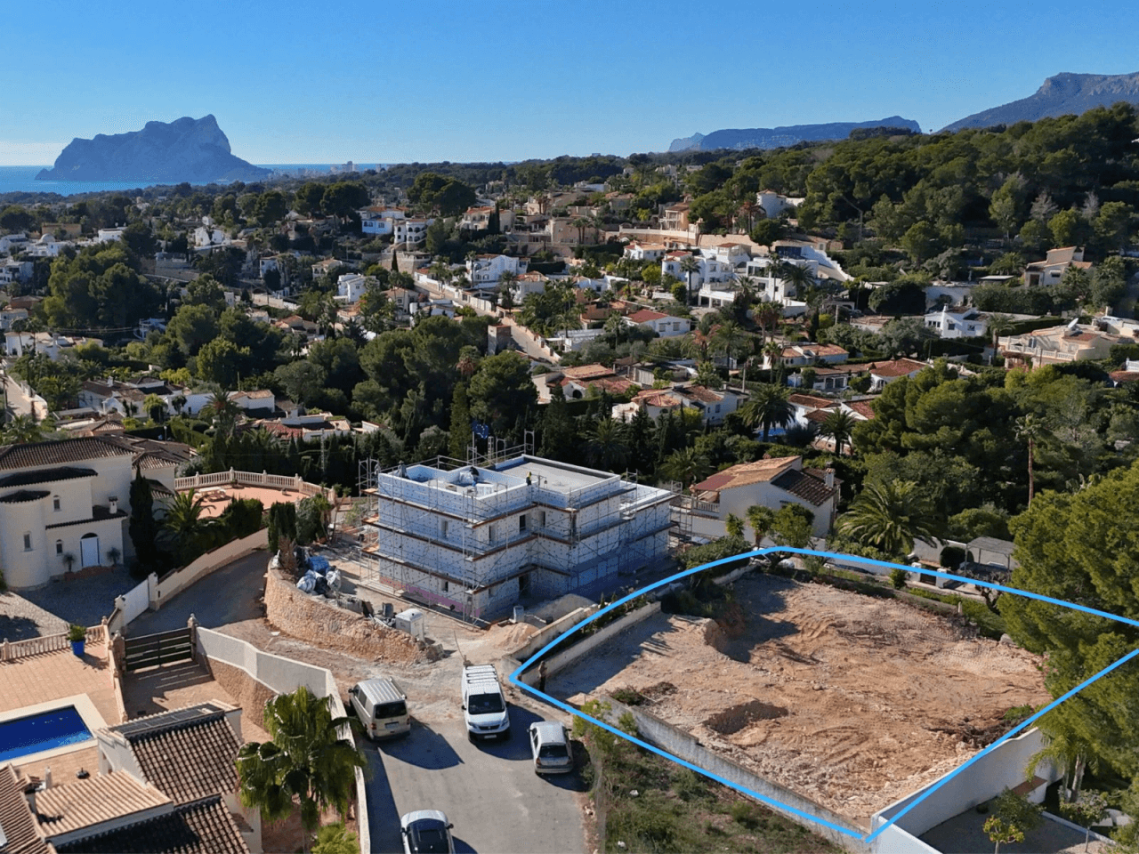 Parcela en venta en Benissa