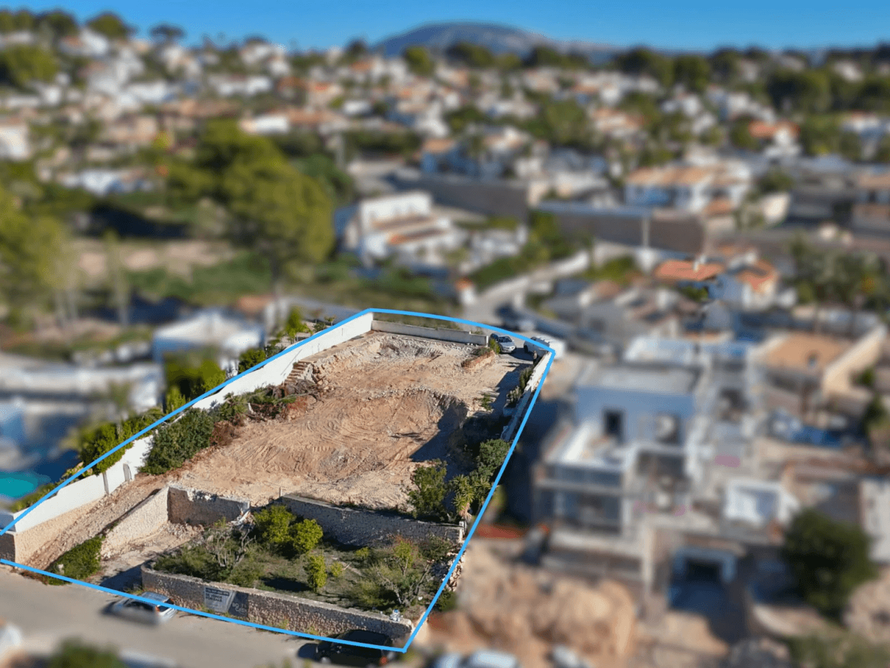 Parcela en venta en Benissa