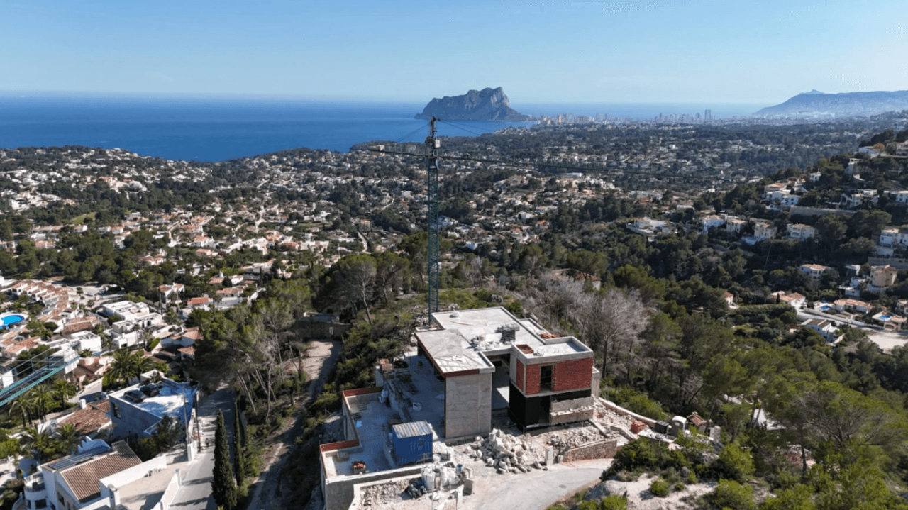 Villa de luxe moderne avec vue sur la mer à vendre à Moraira | Fanadix