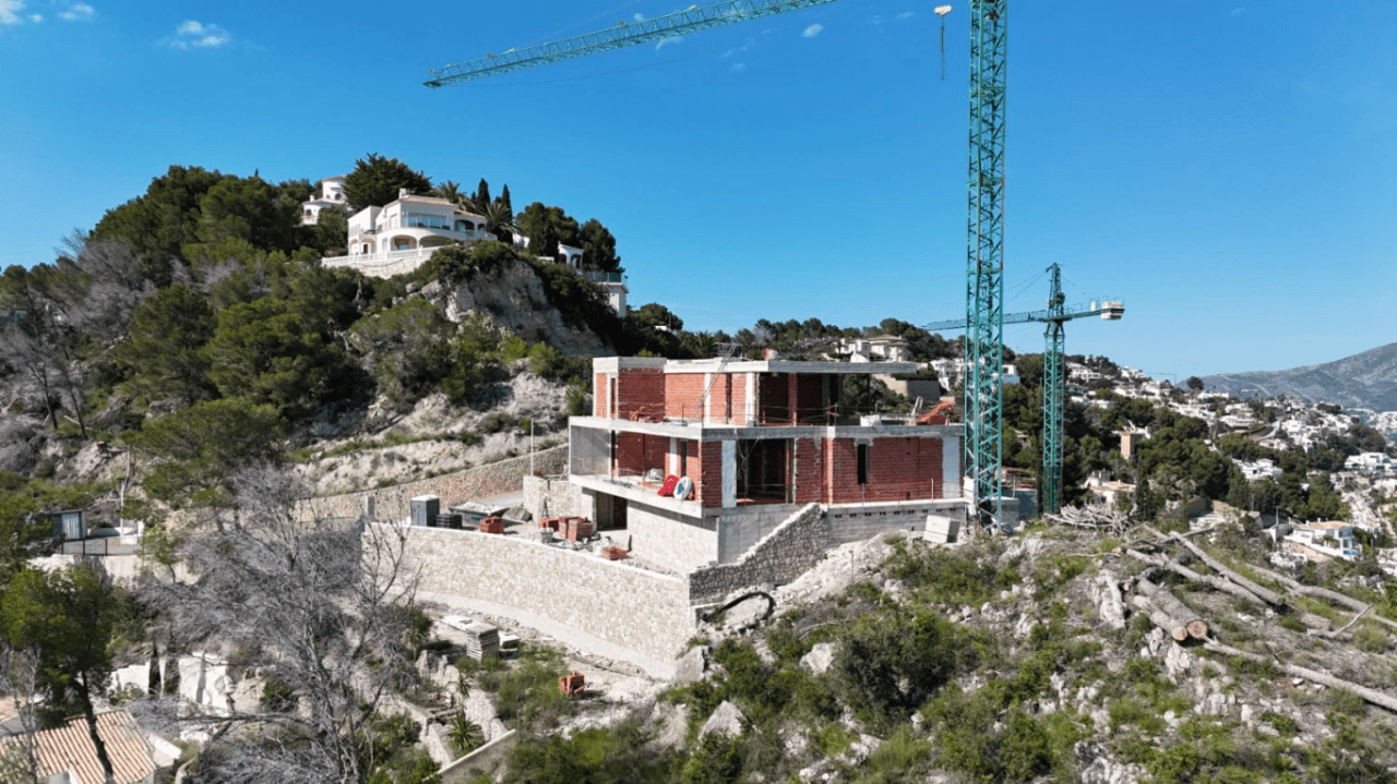Villa de luxe moderne avec vue sur la mer à vendre à Moraira | Fanadix