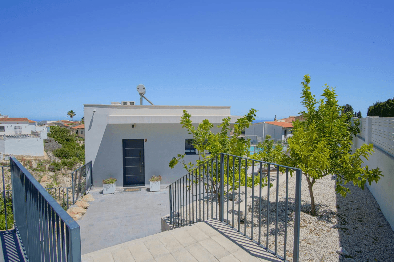 Cumbre del Sol Villa moderne avec vue sur la mer