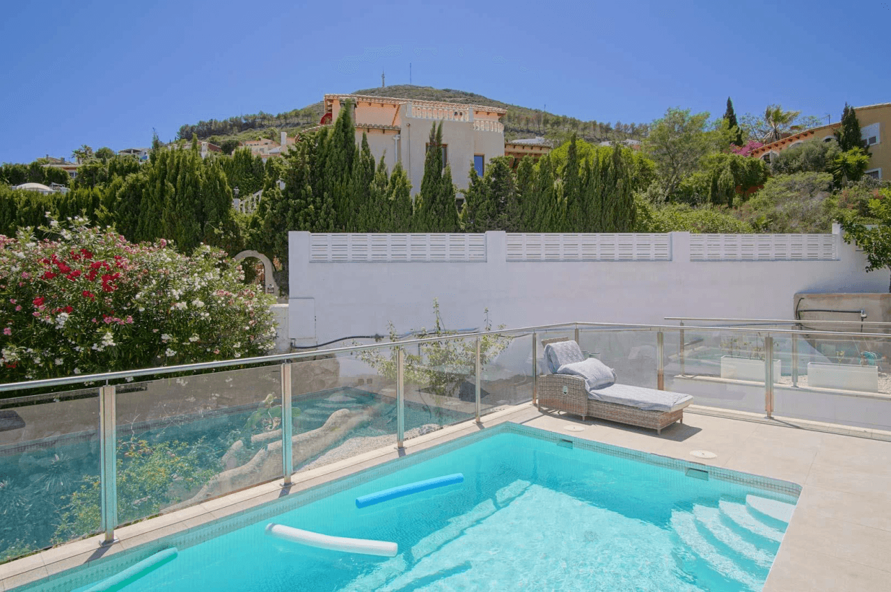 Cumbre del Sol Villa moderne avec vue sur la mer